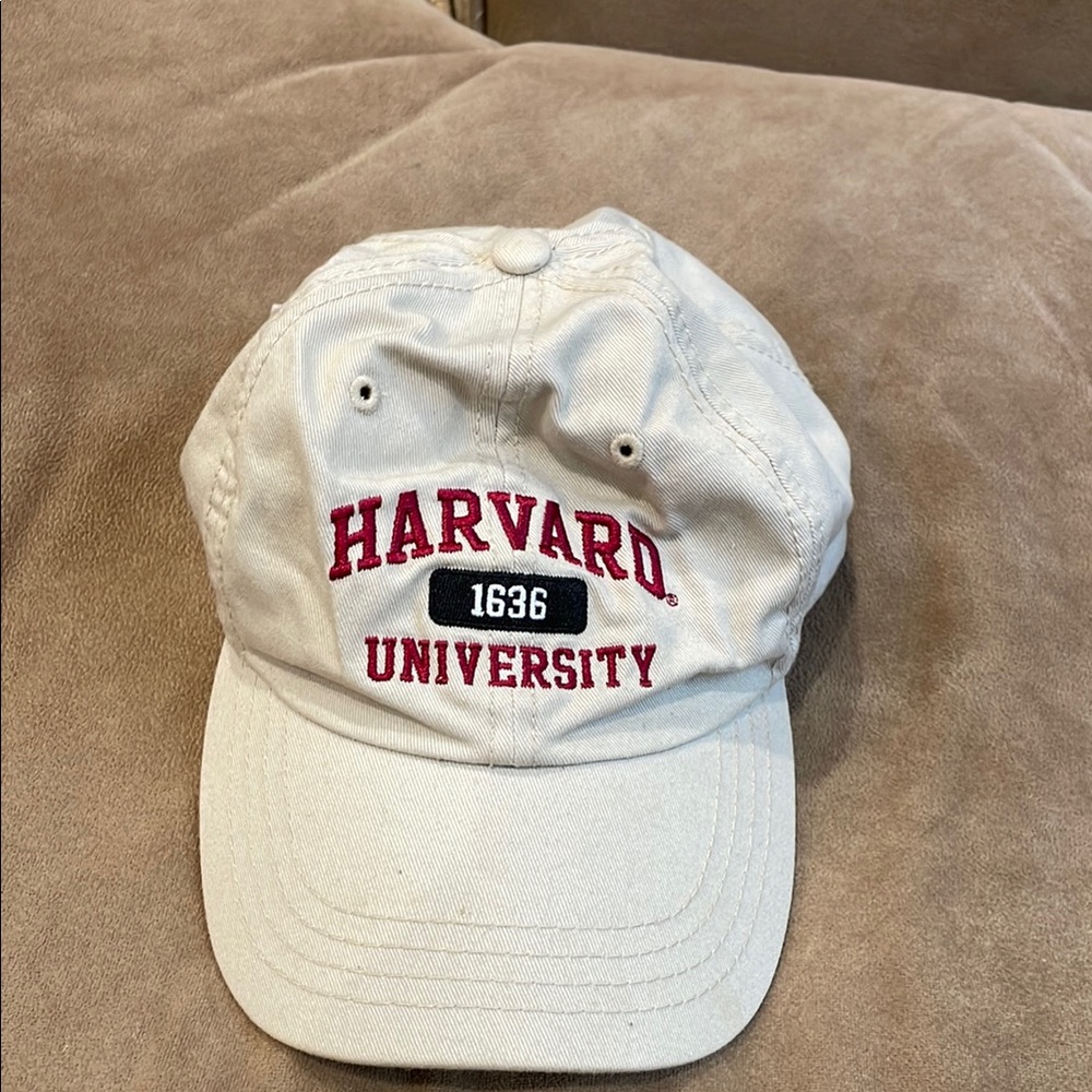 Harvard University Beige Cap